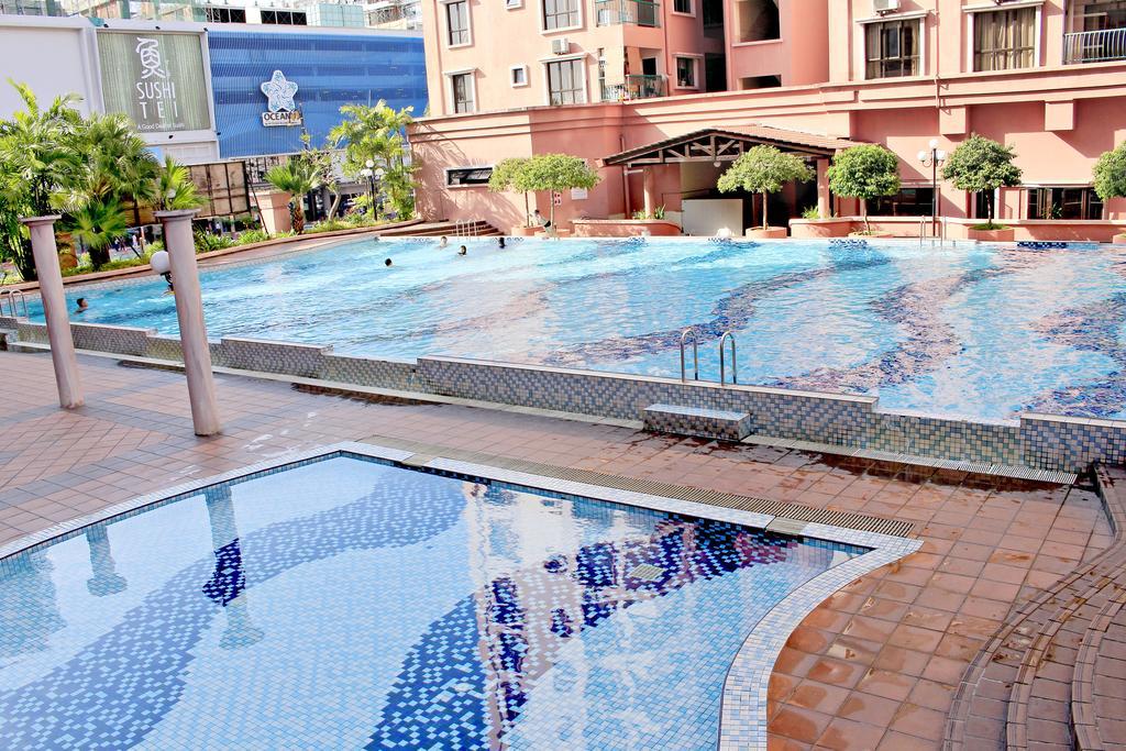Homestay Marina Court Resort Kota Kinabalu Exterior foto